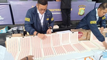 Polda Metro Jaya Gagalkan Peredaran Meterai Palsu Bersama Dirjen Pajak