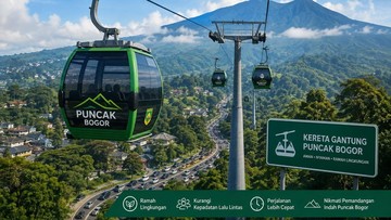Kereta Gantung Puncak Kembali Digagas, Pemkab Bogor Kaji Urai Kemacetan