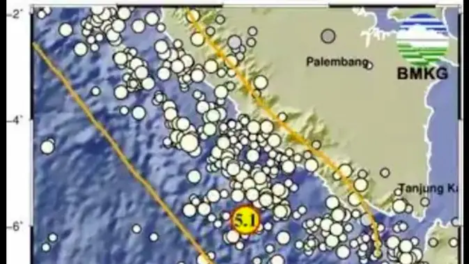 Gempa Magnitudo 5,2 Guncang Bengkulu Utara, Tidak Berpotensi Tsunami