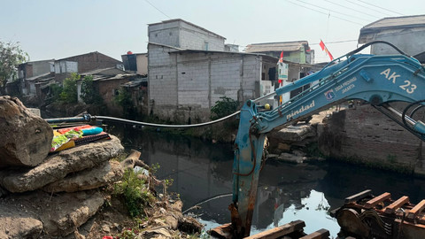 Dinas SDA Jelaskan Pembongkaran Jembatan Tegal Alur demi Pengerukan Kali
