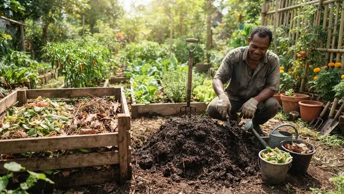 Pupuk NPK Alami dari Dapur Dapat Diolah Sendiri