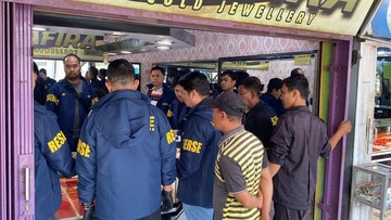 Polda Riau Sita Ratusan Gram Emas Toko Diduga Jual Hasil PETI