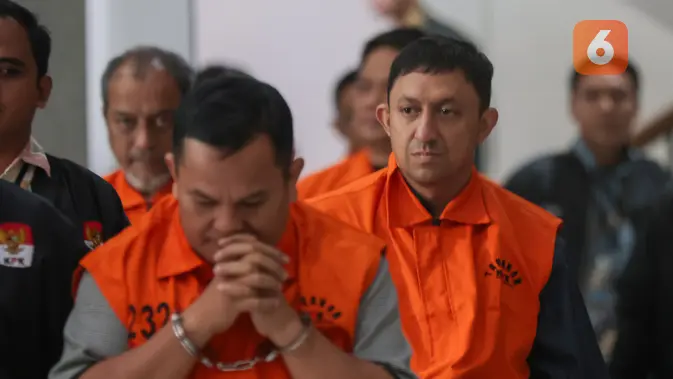 KPK Tahan Delapan Tersangka Dugaan Suap Hak Guna Bangunan