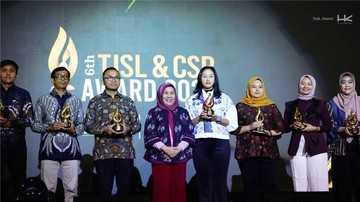 Hutama Karya Borong Tiga Gold Star 4 TJSL CSR Award 2026