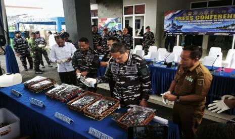 TNI AL Gagalkan Peredaran 4.364 Liquid Vape Berkokain Senilai Rp34,9 Miliar