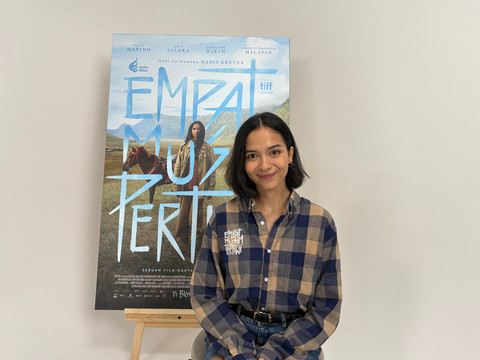 Putri Marino Taklukkan Menyanyi dan Berkuda di Empat Musim Pertiwi
