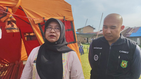 Angin Kencang Kembali Terjang Medan, Posko Bantuan Bencana Rusak