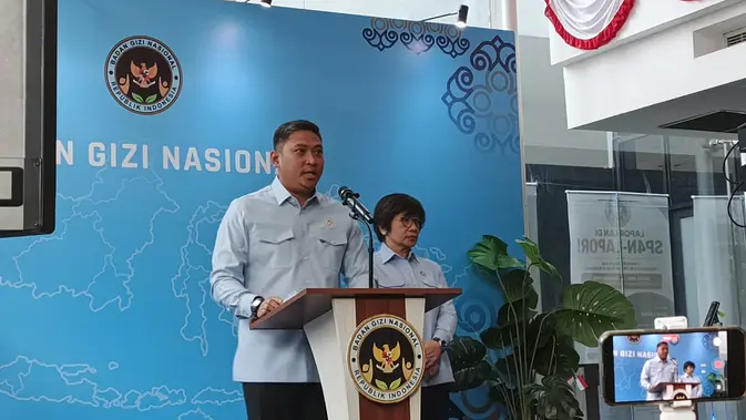 Kepala BGN Sudaryono Gelar Konferensi Pers di Kantor BGN Jakarta