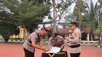 Kapolres Rohil Tekankan Semangat Polisi Bersama Masyarakat