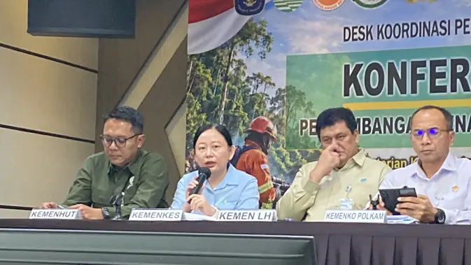 Kemenkes Paparkan Wilayah Berstatus Berbahaya Akibat Asap Karhutla