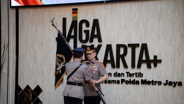 Polda Metro Jaya Gelar Tradisi Pisah Sambut Kapolda dan Wakapolda