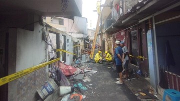 Kebakaran di Paseban Jakarta Pusat Hanguskan Sejumlah Rumah
