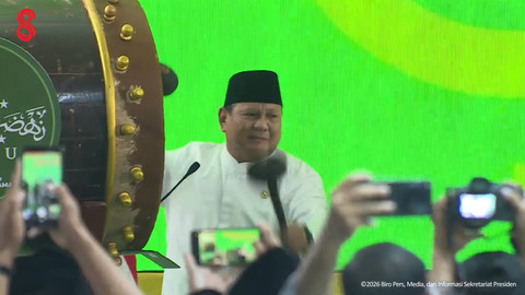 Prabowo Buka Muktamar Ke-35 Nahdlatul Ulama di Jombang