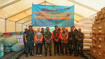 Kodam Jaya Kirim Bantuan Kemanusiaan untuk Korban Gempa NTT