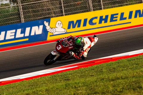 Bintang Pranata Finis Kedua Race 1 Moto4 Asia Cup Mandalika