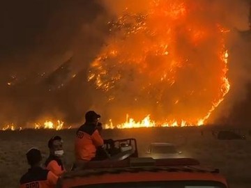 Kebakaran Meluas, Kawasan Wisata Bromo Ditutup Total dari Empat Akses