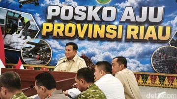 Prabowo Perintahkan Polisi-Jaksa Usut Korporasi Terlibat Karhutla