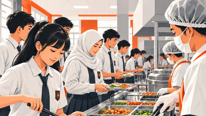 Pemerintah Tetapkan Enam Sasaran Strategis Skema Prasmanan Makan Bergizi Gratis
