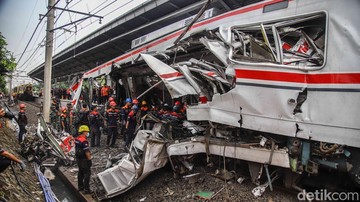 Polda Metro Jaya Tetapkan Dua Tersangka Perkara Tabrakan Kereta Api