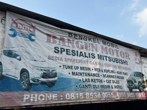 Bangun Motor Andalkan Pengalaman 22 Tahun Tangani Mobil Mitsubishi