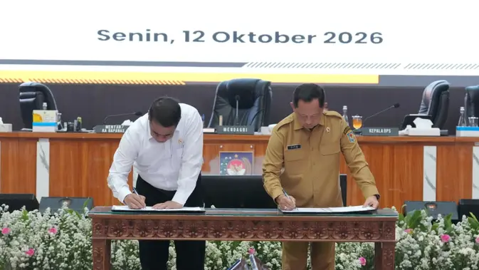Mendagri dan Mentan Teken SEB Swasembada Pangan Berkelanjutan