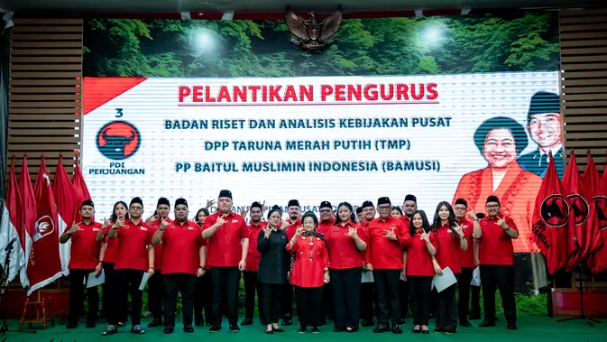 PDIP Lantik Pengurus TMP 2025-2030 untuk Perkuat Basis Pemilih Muda