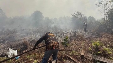 Jarak Sumber Air Jadi Kendala Pemadaman Karhutla di Kotim