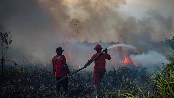 Karhutla Meluas di Ogan Ilir, Tim Gabungan Percepat Pemadaman
