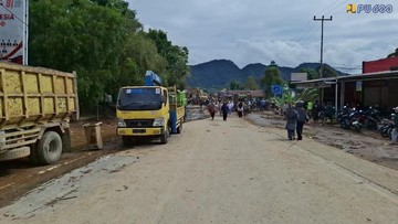 Jalan Padang-Solok Pulih Pasca Banjir Bandang, Infrastruktur Kembali Normal