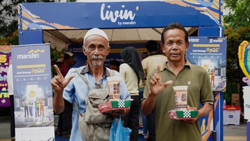 Livin' Mandiri Apresiasi Pekerja Rentan di 12 Titik
