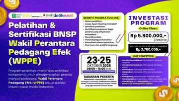 Pelatihan WPPE Jadi Gerbang Masuk Pasar Modal Indonesia