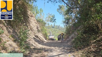 Seluruh Ruas Jalan Utama di Pulau Palue NTT Kembali Terbuka setelah Longsor