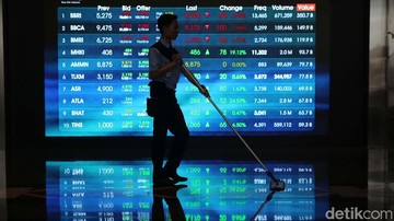 IHSG Menguat 1,47% ke 6.488; AMMN dan BBRI Diburu Asing