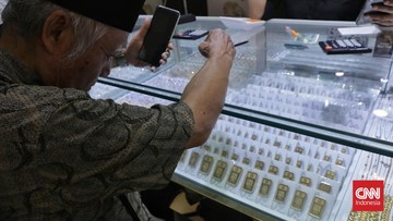 Emas Antam Naik tipis ke Rp2,62 Juta per Gram