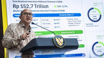 Investasi Paruh Pertama 2026 Tembus Rp1.010 Triliun