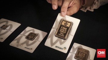 Emas Antam Melemah Rp6 Ribu, Sentimen Global Pengaruhi Pasar