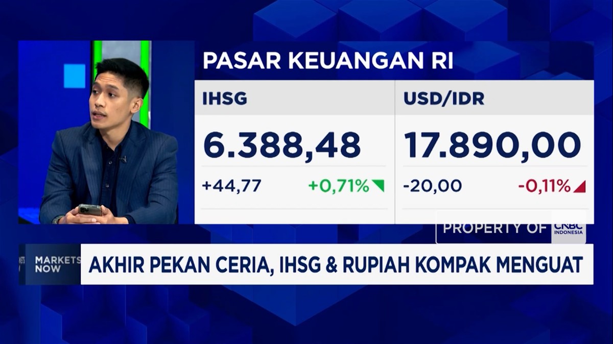 IHSG Reli di Akhir Pekan, Rupiah Menguat ke Rp 17.800-an