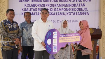 SMF Renovasi 18 Rumah di Langsa, Upaya Atasi Kumuh dengan Dana Rp1,2 Miliar