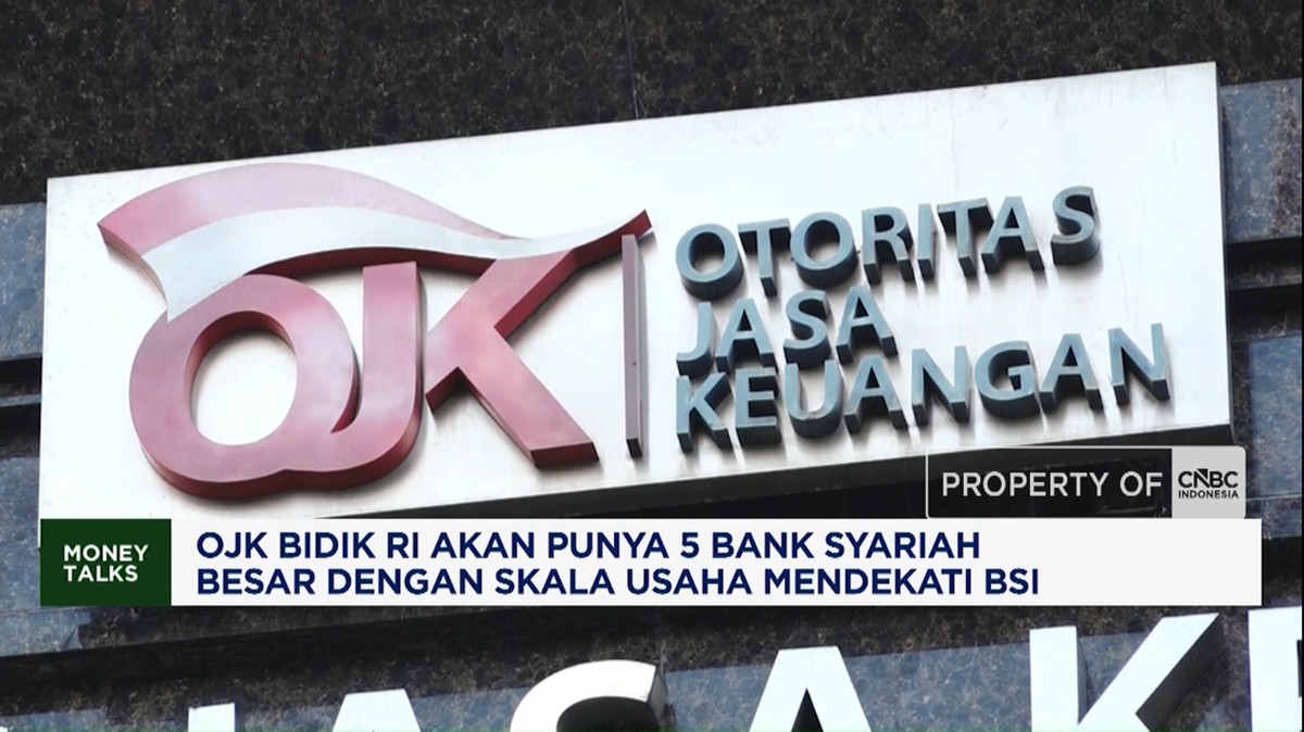 OJK Targetkan Lima Bank Syariah Berskala Besar di Indonesia