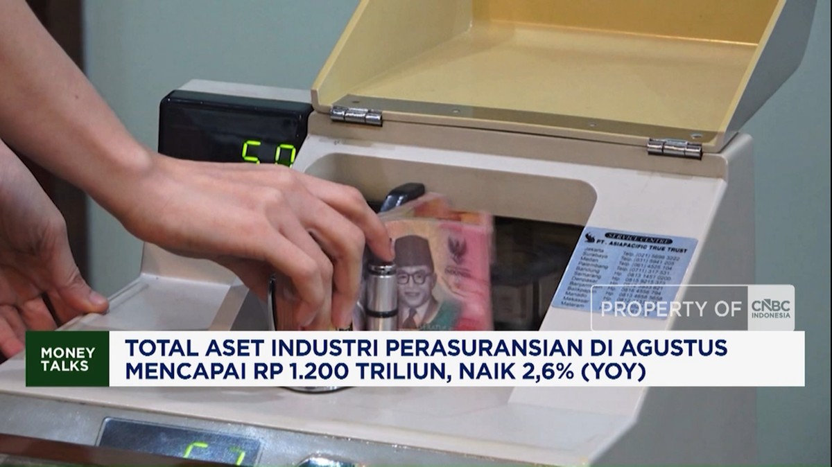 Aset Industri Asuransi Tembus Rp 1.200 Triliun, Tumbuh 2,6 Persen