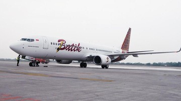 Asap Karhutla Hentikan Sementara Penerbangan Batik Air dan NAM Air di Pangkalan Bun