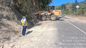 Jalan Trans Flores Dibuka Kembali, Nafas Pemulihan Ekonomi NTT
