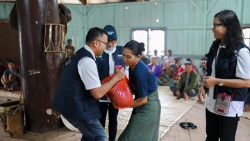 Pupuk Indonesia Salurkan Bantuan Gempa NTT lewat Relawan Bakti BUMN