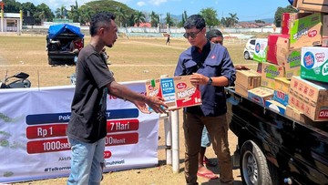 Telkomsel Dampingi Pemulihan Korban Gempa Flores dengan Bantuan dan Konektivitas