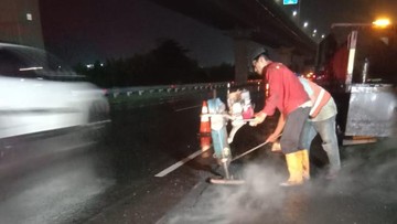 Perbaikan Tol Jakarta-Cikampek Digelar, Catat Titik Lokasi Pekerjaan