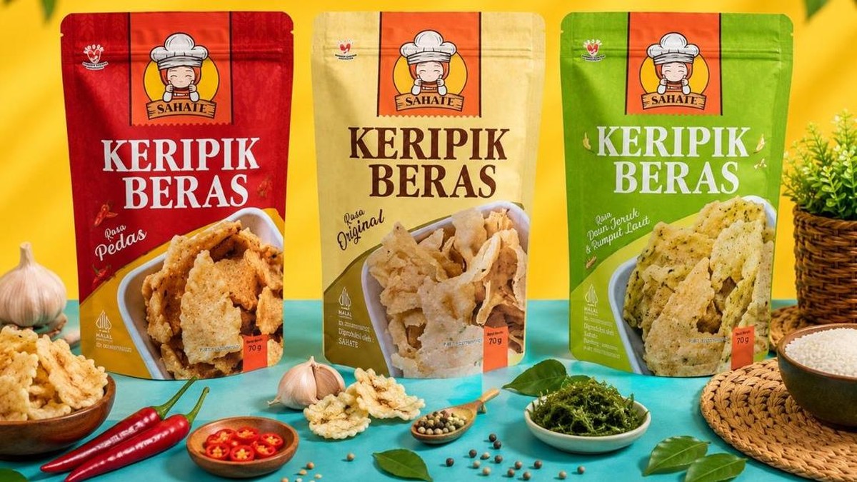 Camilan Gluten-Free Beras Tembus Pasar Global Lewat Dukungan BRI