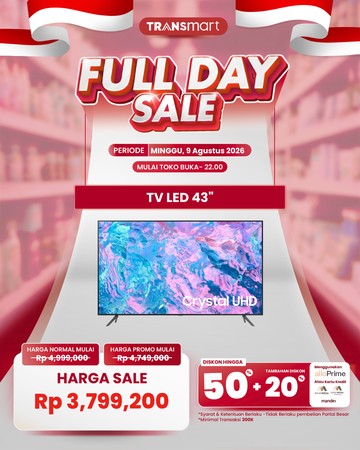 Transmart Full Day Sale Kembali Digelar di Tengah Pemulihan Konsumsi Ritel