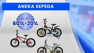 Transmart Full Day Sale Tawarkan Sepeda Rp 1 Juta