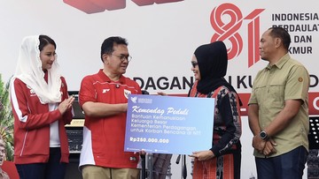 Kemendag Serahkan Bantuan Rp250 Juta untuk Korban Gempa NTT