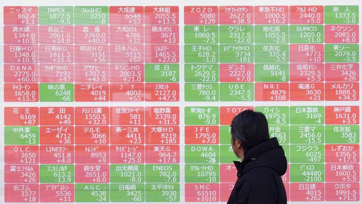 Bursa Asia Variatif: Nikkei dan Kospi Tertekan, Dow Jones Cetak Rekor